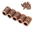 thumbnail image 3 of Perles de Barbe, Perles de Cheveux Vikings Portables pour Tressage de Cheveux pour Collier, 3 of 8