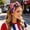A, variant on Striped Flag Bow Hair Clip for 4th of July Independence Day Women Teen Girl Hair Side Clip