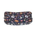 thumbnail image 3 of Motion Adornment Sweatband 15 In Both Men And Women Can Stretch Breathable Soft Perspiration For Hiking Walking Running Exercise Skullhead Pumpkin Flower, 3 of 8