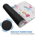 thumbnail image 6 of Long Mouse Pads for Desk,Fairy Tale Princess Unicorn Pattern Desk Mats on Top Of Desks, Desk Mouse Pad Extra Large with 3mm Non-Slip Base and Stitched Edge for Gaming,Office,Work,Home 31.5"x11.8", 6 of 6