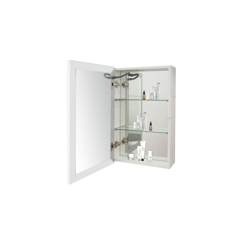 Halifax North America LED Lighted Medicine Cabinet with Mirror | Mathis Home