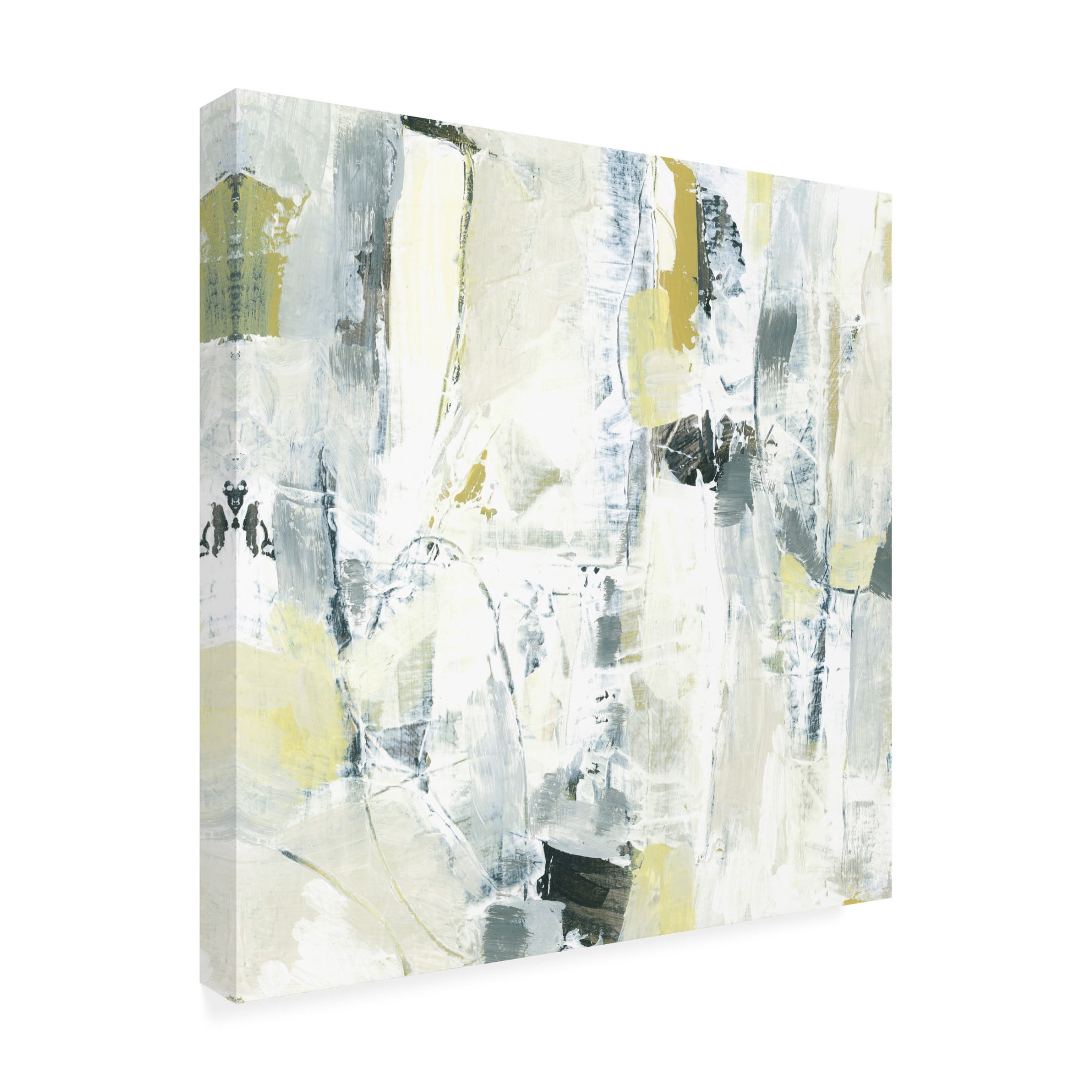Trademark Fine Art June Erica Vess  Citron Graffiti I Canvas Wall Art