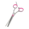 thumbnail image 5 of 6.69 Inch Length Upgrade Thinning Scissors for Long Short Thick Hard Soft Hair for Men Women with Pink Gasket Ring, 5 of 6