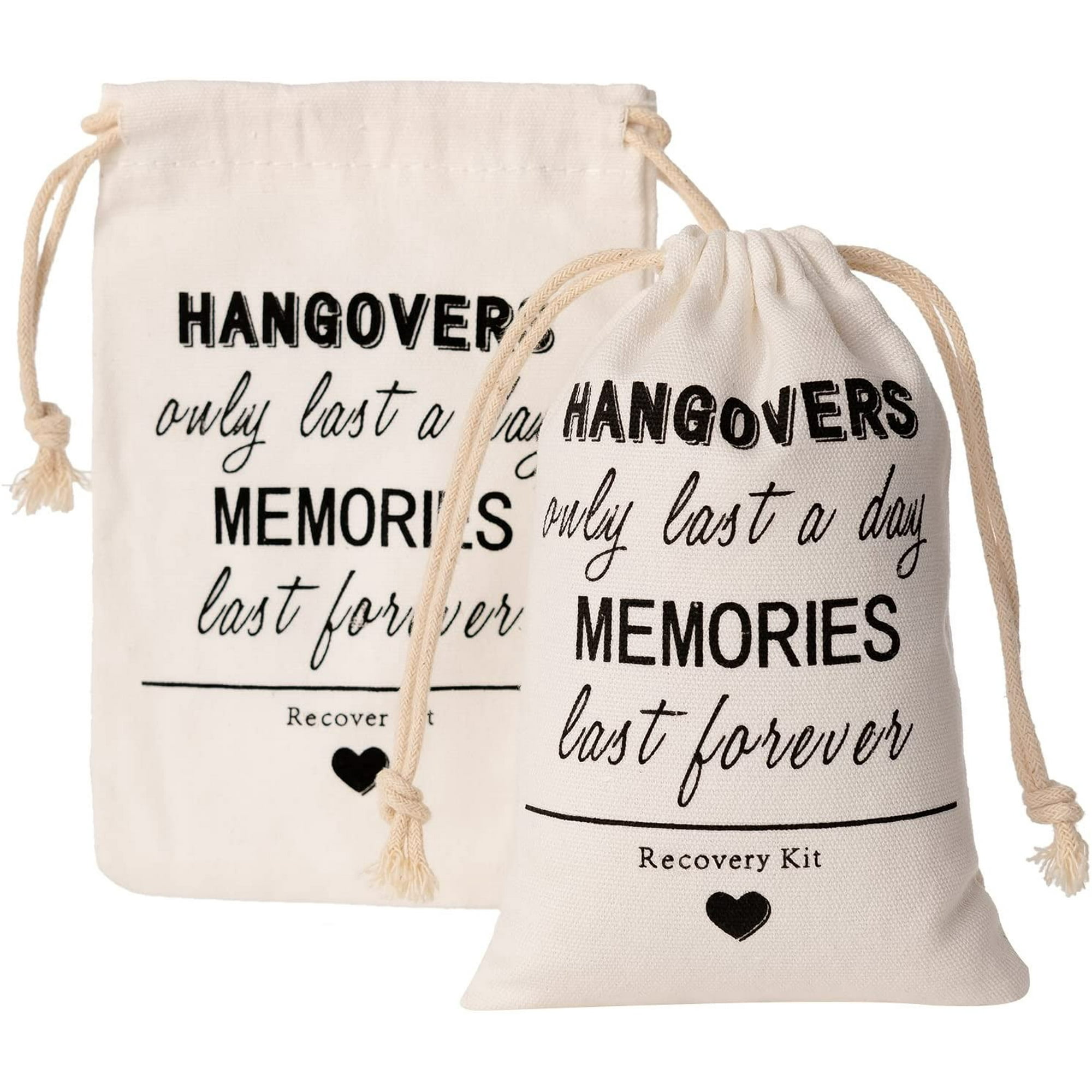  Set of 10 Bags Party Hangovers only last a day