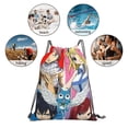 thumbnail image 6 of Fairy Tail Drawstring Backpack Simple Sports Gym Bag Draw String Bags Casual Rucksack, 6 of 9