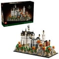thumbnail image 1 of LEGO Architecture Neuschwanstein Castle 21063 with Bonus LEGO Architecture New York City 21028, 1 of 1