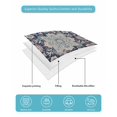 thumbnail image 5 of Blue Boho Twin XL Size Down Alternative Comforter, Lightweight Comforter Quilt Bedding Set with Pillow Shams Modern Geometric Abstract Art Vintage All Seasons Bed Comforter Duvet Insert 68"x98", 5 of 7