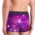 thumbnail image 7 of Lsque Geometry Dash Pattern Men’s Total Support Pouch Boxer Briefs, X-Temp Cooling, Moisture-Wicking Underwear, Regular, Long-leg and Trunk-XX-Large, 7 of 7