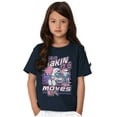 thumbnail image 4 of The Smurfs Cool Kanji Makin Moves Crewneck T Shirts Boy Girl Teen Brisco Brands L, 4 of 6