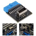 thumbnail image 3 of Tarjeta de expansión de placa base USB3.0 Frontal 19PIN a 3.1 TIPO C Frontal Tipo E Adaptador 20 a 19PIN, 3 of 7