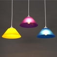 thumbnail image 2 of Milaget Modern Cone Shaped Ceiling Pendant Light Lamp Shade Chandelier Blue, 2 of 9