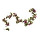 thumbnail image 3 of Guirnalda de simulación colgante para decoración de cumpleaños Rosado morado, 3 of 6