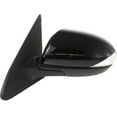 thumbnail image 5 of For Mazda 3 2010 2011 2012 2013 Door Mirror Driver Side | Power Glass | Heated | Manual Folding | Paintable | Non-Towing | In-Housing Signal Light | Replacement For MA1320159 | BBM66918ZN, 5 of 7
