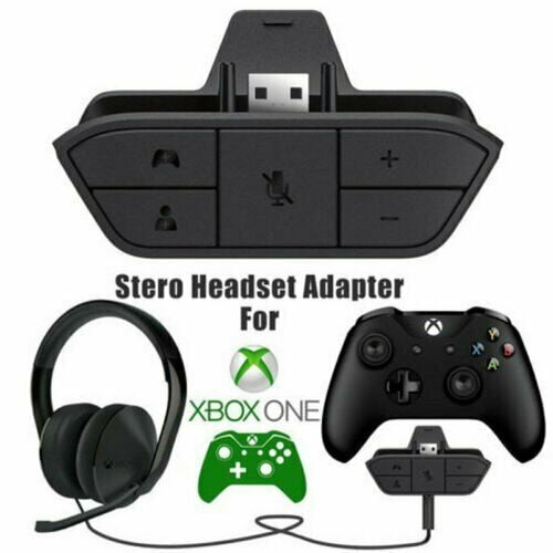 Stereo Headset Adapter for Microsoft Xbox One Wireless Game