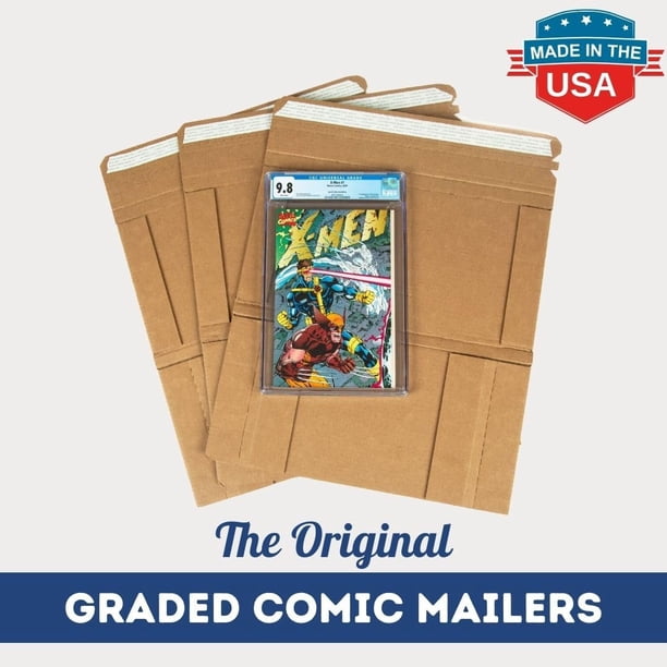 Gemini Comic Supply Graded Comic Mailers 8.125x13x.5 Pack of 10