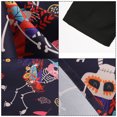 thumbnail image 3 of Vestidos de Halloween para mujer, vestido de cóctel de manga larga, disfraz de fiesta estampado, 3 of 7