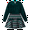 Green, variant on PatPat Girls Clothes Long Sleeve Skirt Set Velvet Crop Top and Bows Plaid Dress 2-Piece School Outfit Coffee Holidays Sizes 4-12Y