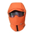 thumbnail image 3 of Gorro de invierno térmico jinwen a prueba de viento naranja con Protector de cuello, 3 of 8