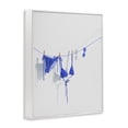 thumbnail image 2 of Stupell Industries Contemporary Blue Bikini on Clothesline White Framed Giclee Art, 11 x 14, by Ziwei Li, 2 of 8