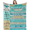 thumbnail image 2 of Sister in Law Gifts Blanket 60"x 50",Sister in Law Birthday Gifts,Gifts for Sister in Law Unique,Best Sister in Law Gifts for Women,Future Sister in Law Wedding Gift,Sister in Law Throw Blanket, 2 of 6