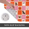 thumbnail image 3 of Non Slip Door Mat, pink halloween plaid Fast Drying Bath Tub Mats, Absorbent Bathroom Rugs Entrance Welcome Mat, Bath MatS for Tub, Floor, Home, Kitchen, Hotel,16x24in, 3 of 7