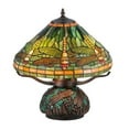 thumbnail image 2 of Meyda Tiffany - 26681 - Three Light Table Lamp - Tiffany Dragonfly - Mahogany Bronze-195pack, 2 of 8