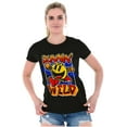thumbnail image 3 of Airbrushed PACMAN Game Runnin Wild Women's T Shirt Ladies Tee Brisco Brands S, 3 of 5
