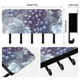 thumbnail image 2 of Many Grapes Key Holder for Wall Mail Holder Organizer with 5 Key Hooks Wall Mount Key Rack with Shelf, 2 of 6