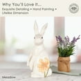 thumbnail image 4 of Fitz and Floyd Meadow Rabbit Earthenware Decorative Figurine, 4 of 5
