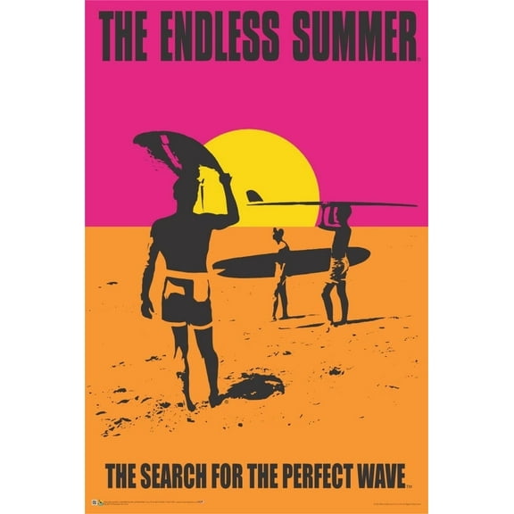 Endless Summer Non-Flocked Blacklight Poster 24" x 36"
