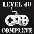 thumbnail image 3 of CafePress - Level 40 Complete 40Th Birthday T Shirt - Men's Classic Graphic Cotton T-Shirt, 3 of 4