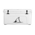 thumbnail image 3 of Skiff Life Tailing Redfish Decal in Black Vinyl Red Drum Saltwater Sticker Fish Art for Wall Decor Truck Kayak Cooler Fish Decal, 3 of 6