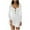 White, variant on Herrnalise Women's Summer NewHot Lace Sexy SlimHollow Out Dress Long Sleeve V-Neck Dresses S-XL