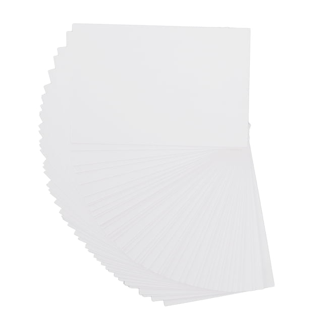 Card Stock Paper, Support Duplex Printing White Cardstock Paper Fast Drying Durable Practical For Embossing