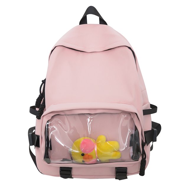 Mochila De Estudiante Mochila de estudiante para mujer, bonita mochila portátil para libros escolares, bolsa para adolescentes (rosa) Ehuebsd Para Estrenar