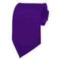 thumbnail image 1 of Romario Manzini Cravate Formelle Uni Violet Foncé à-31, 1 of 4