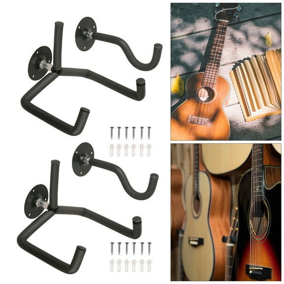 Metal Guitar Hanger Hook Holder Wall Mount Stand Display Acoustic Electric Guita