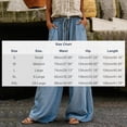 thumbnail image 3 of JUSLIO Womens Pants,Spring Casual Straight Wide Leg Full Length Daily Denim Jeans, 3 of 5