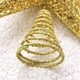 thumbnail image 4 of Adorno de árbol de Navidad para árbol de Navidad, adorno de árbol de estrella iluminado de 10 pulgad TOMSHOO 25cm, 4 of 7