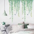thumbnail image 1 of SZTXJ Hanging Bead Garland Vine Leaves Green Plants Wall Stickers Removable PVC Wall Stickers Peel and Stick Decorations Decor for Teens Boys Girls Be, 1 of 5
