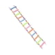 thumbnail image 2 of Escalera de madera para pájaros, accesorios de jaula de pájaros para puente de escalada de loros, soporte de madera duradero para loros, juguete para nudos helados Yinane Escalera para pájaros, 2 of 8