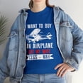 thumbnail image 2 of I Want To Buy An Airplane But My Wife Cess nah Funny T-Shirt, 2 of 2