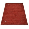thumbnail image 5 of Rugsotic Carpets Handmade Rugs Hand Knotted Loom Rectangle 3'x5' Red Wool for Indoor Use, 5 of 5