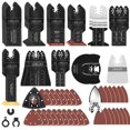 thumbnail image 1 of Kit de cuchillas oscilantes LEILUO, 116 piezas, para DeWalt Makita, 1 of 7