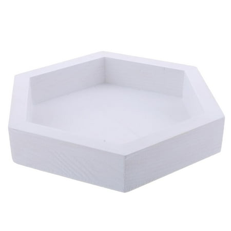 

Wooden Dessert Fruit Snack Cake Serving Trays Water Drink coffee and tea Platter White