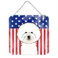 thumbnail image 1 of American Flag & Bichon Frise Wall or Door Hanging Prints, 1 of 1