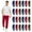 24 Pack Maroon, Green, Blue, variant on SOCKS'NBULK 24 Pack Adult Joggers Pants, Black Color Joggers Bulk Sweatpants Wholesale for Donations, Homeless