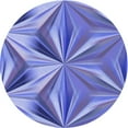thumbnail image 1 of Ahgly Company Indoor Round Patterned Sky Blue Dress Blue Area Rugs, 4' Round, 1 of 6