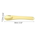 thumbnail image 2 of Unique Bargains 4 Pcs Makeup Spatula Mini Spoon for Facial Cosmetic Face Cream Zinc Alloy 2.32"x0.46" Gold Tone, 2 of 7