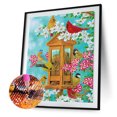 thumbnail image 2 of Pintura de diamante Taladro Flor Pájaro 5D Decoración en forma especial parcial (YXC190) Hugtrwg Para estrenar, 2 of 9